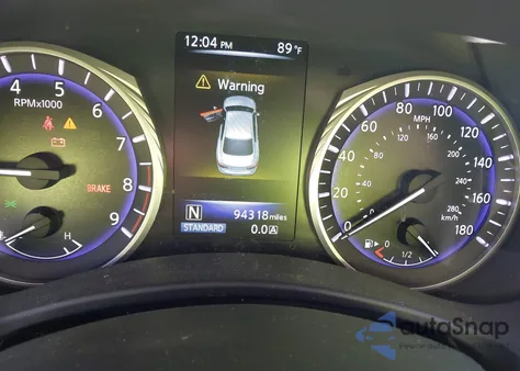 2015 Infiniti Q50 Premium from USA, damaged, VIN JN1BV7AR3FM415818